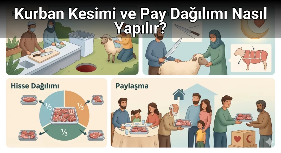 Kurban Kesimi ve Pay Dağılımı Nasıl Yapılır?